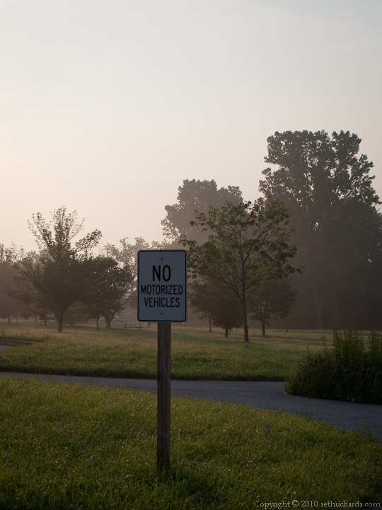 No Motorized Vehicles